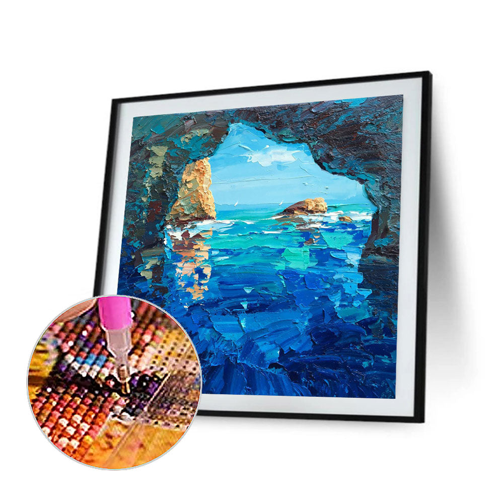 Ice Lake - Full Round Drill Diamond Painting 30*30CM