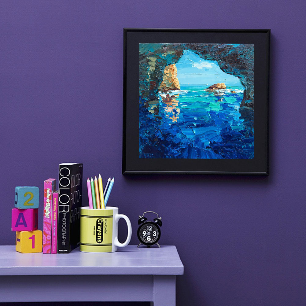 Ice Lake - Full Round Drill Diamond Painting 30*30CM