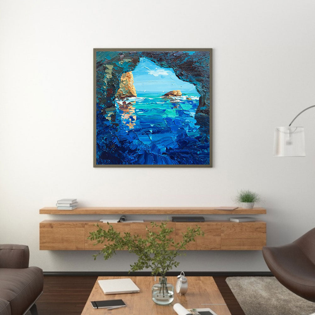 Ice Lake - Full Round Drill Diamond Painting 30*30CM