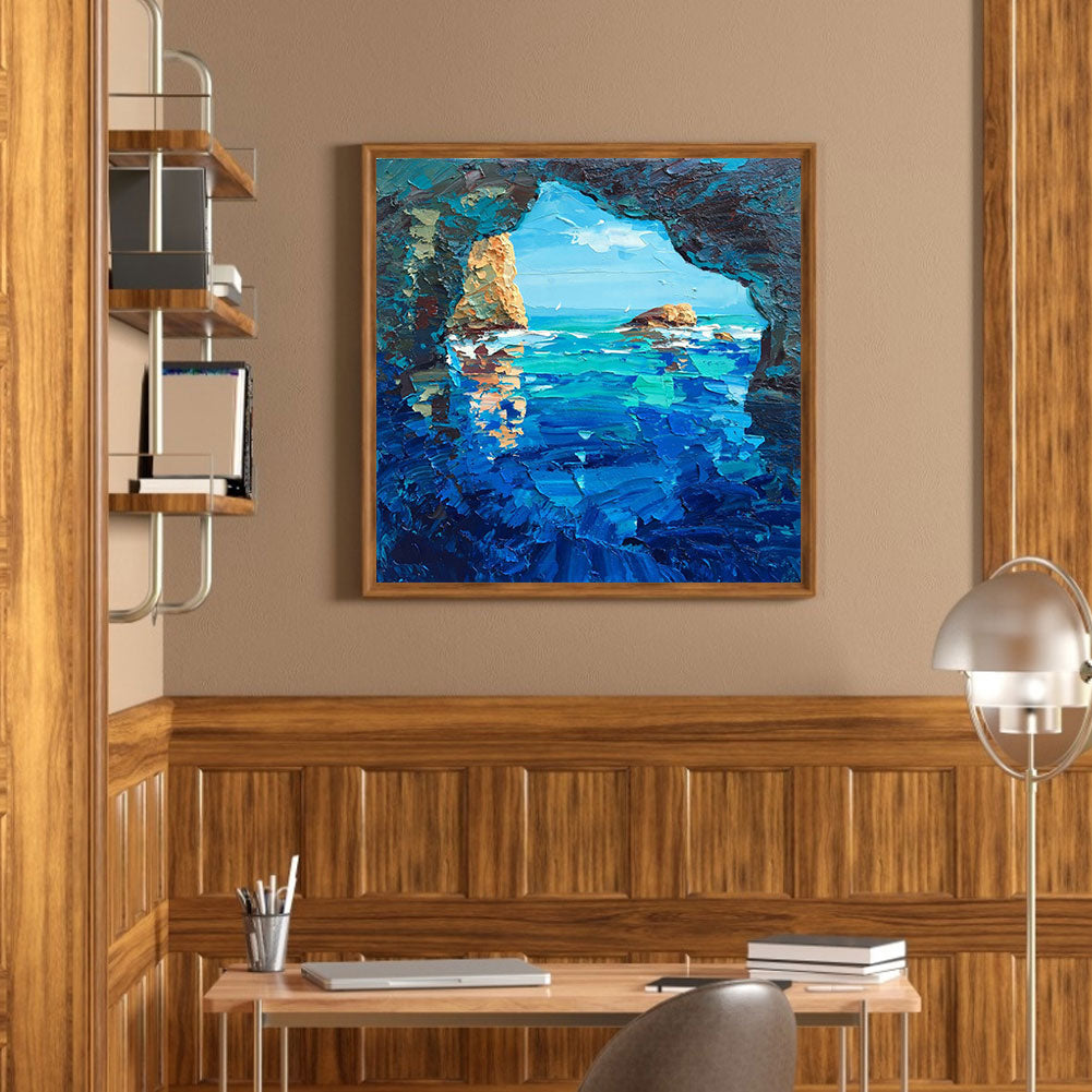 Ice Lake - Full Round Drill Diamond Painting 30*30CM