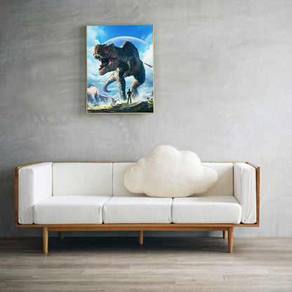 Dinosaur - Full Round Drill Diamond Painting 30*40CM