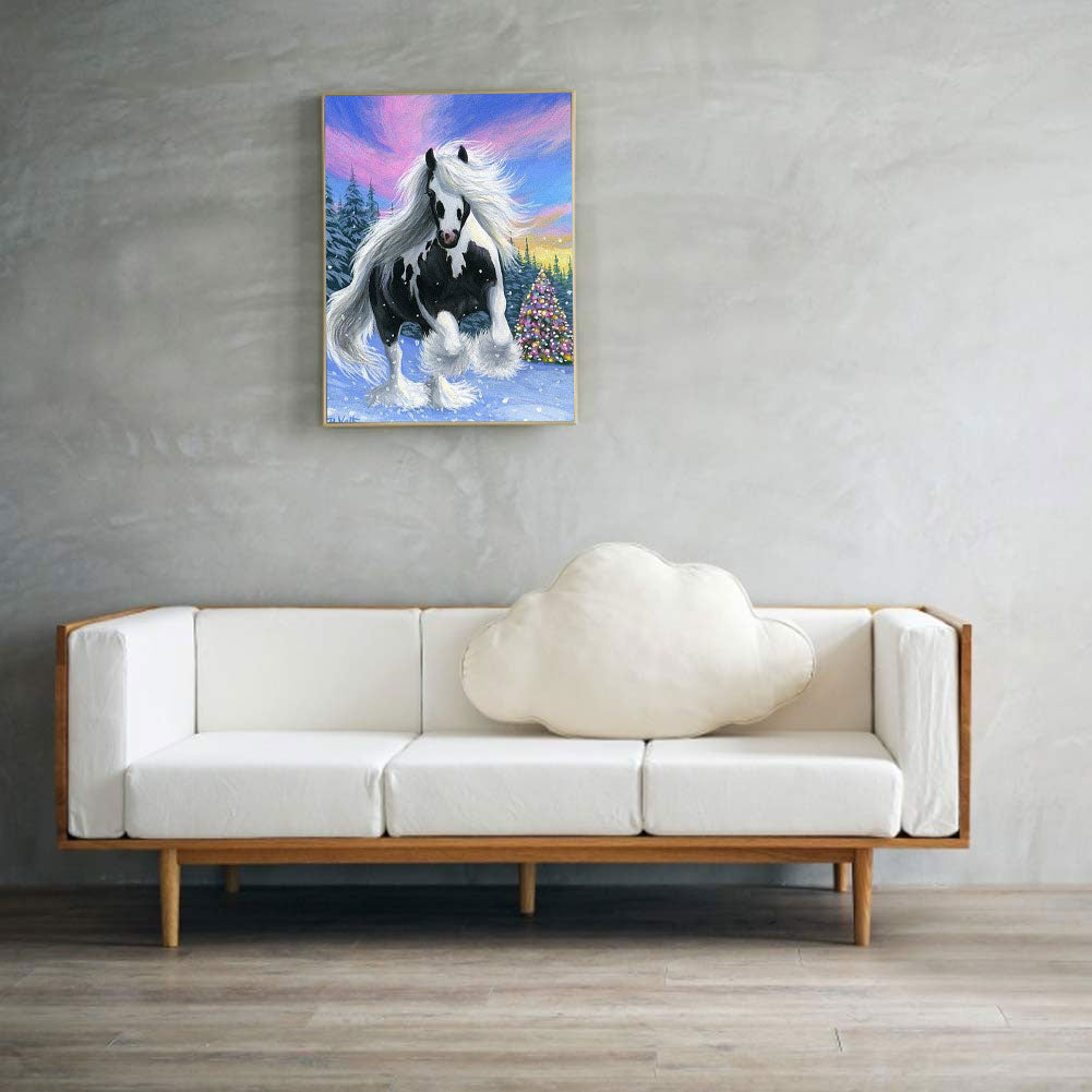 Horse - Full Round Drill Diamond Painting 30*40CM