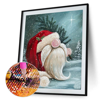 Cartoon Christmas Goblin - Full Round Drill Diamond Painting 30*40CM