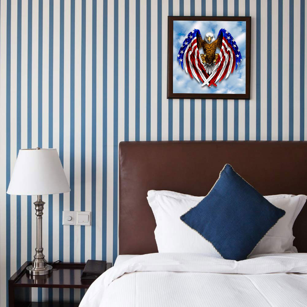 American Eagle - Full Round Drill Diamond Painting 40*40CM