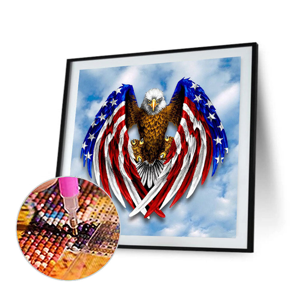 American Eagle - Full Round Drill Diamond Painting 40*40CM
