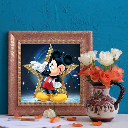 Mickey Mouse - Full Square Drill Diamond Painting 30*30CM