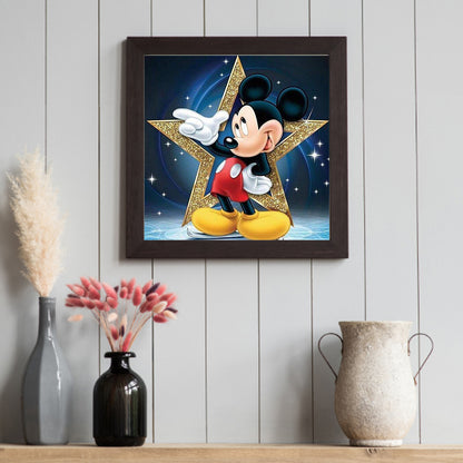 Mickey Mouse - Full Square Drill Diamond Painting 30*30CM