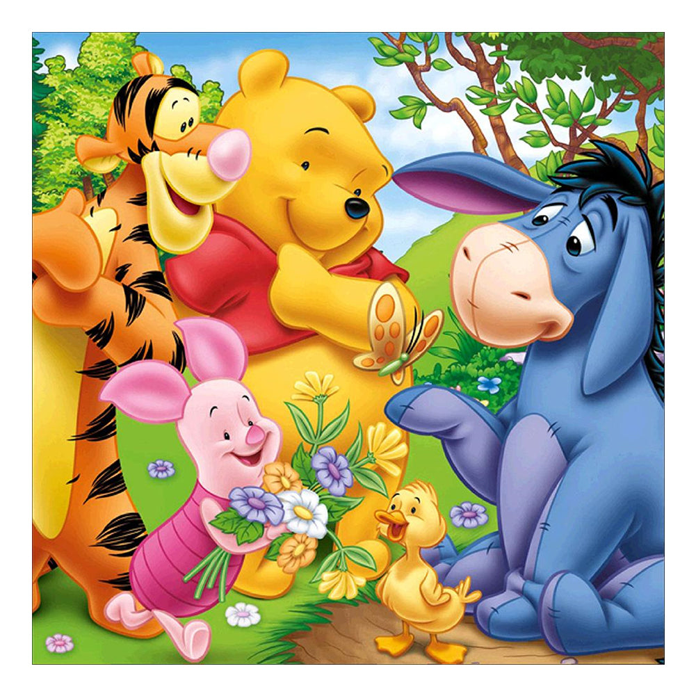 Winnie The Pooh - Full Square Drill Diamond Painting 30*30CM