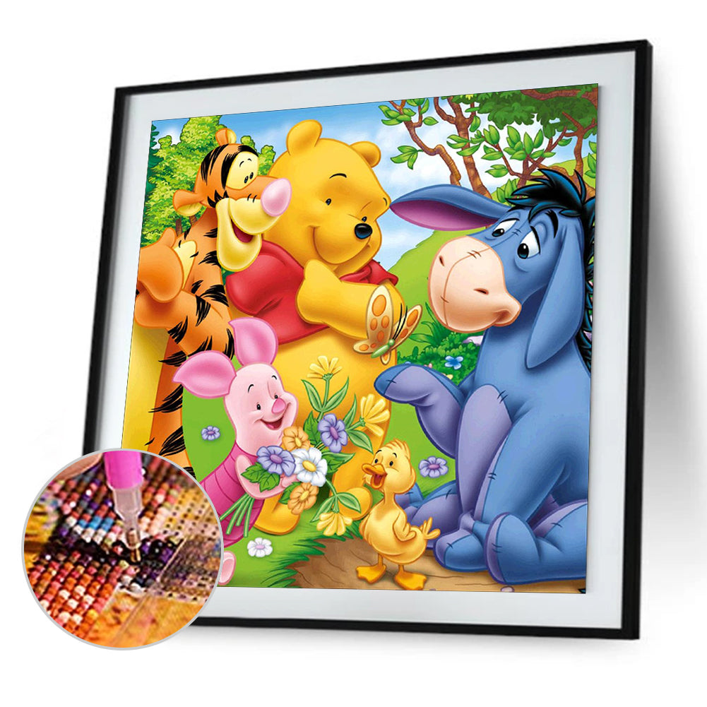 Winnie The Pooh - Full Square Drill Diamond Painting 30*30CM