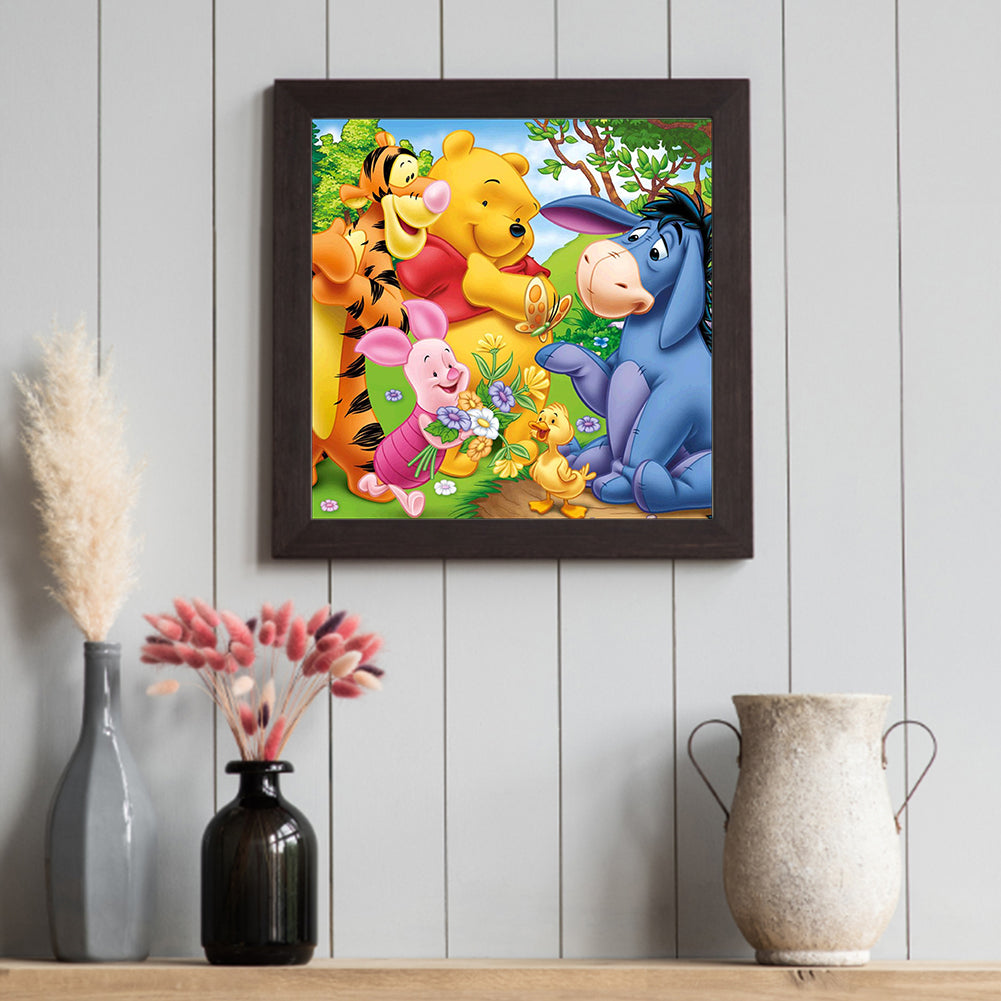 Winnie The Pooh - Full Square Drill Diamond Painting 30*30CM