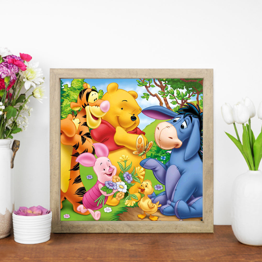 Winnie The Pooh - Full Square Drill Diamond Painting 30*30CM