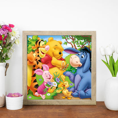 Winnie The Pooh - Full Square Drill Diamond Painting 30*30CM