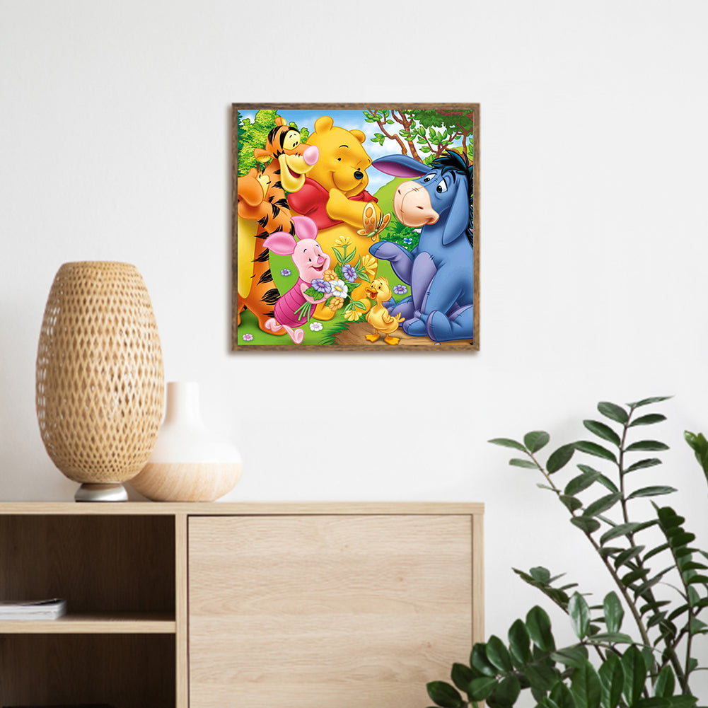 Winnie The Pooh - Full Square Drill Diamond Painting 30*30CM