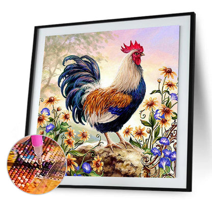 Chicken - Full Square Drill Diamond Painting 30*30CM