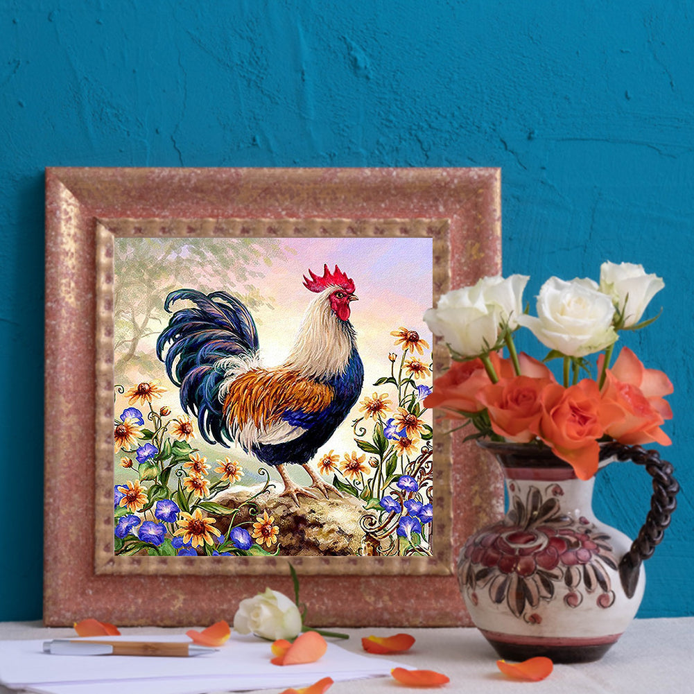 Chicken - Full Square Drill Diamond Painting 30*30CM