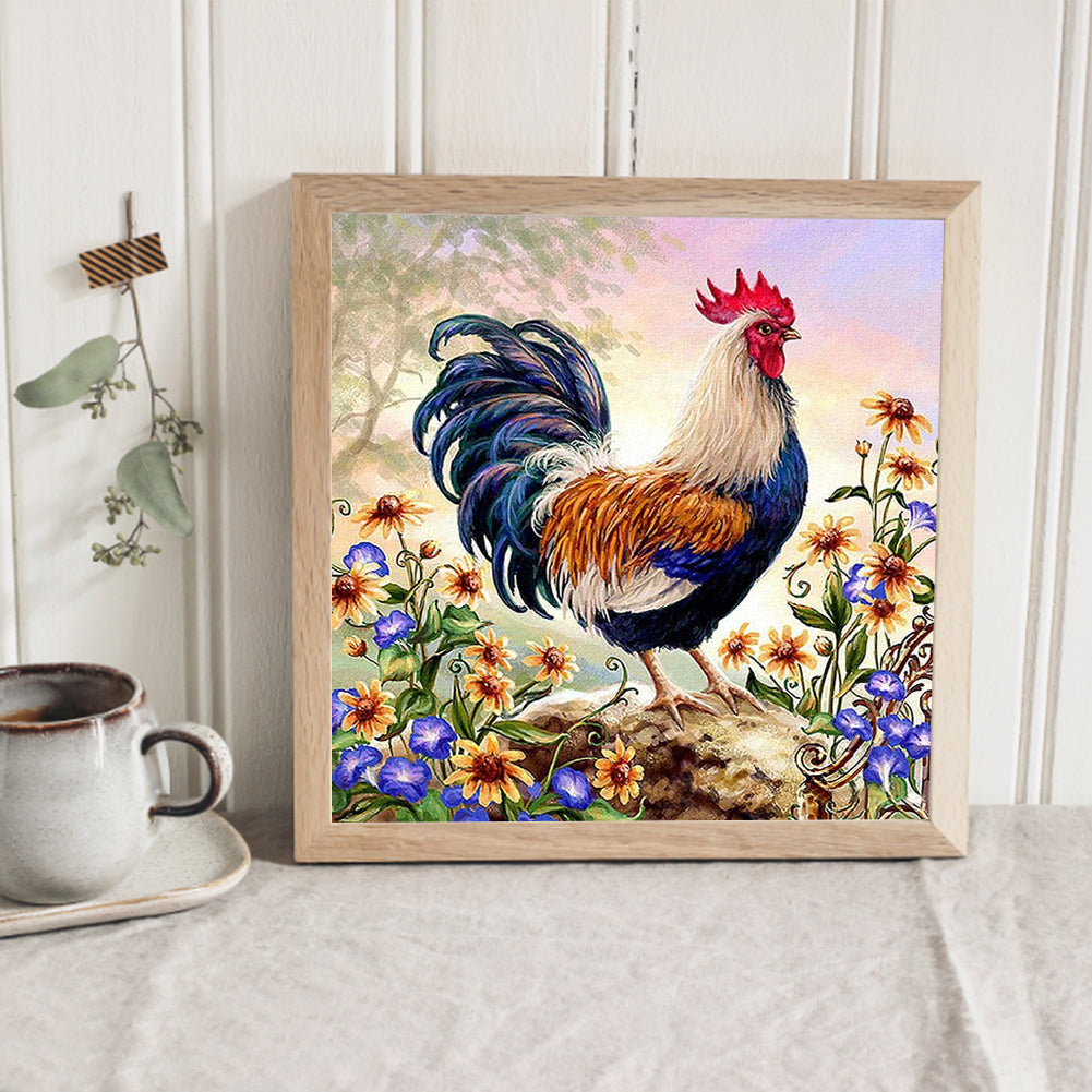 Chicken - Full Square Drill Diamond Painting 30*30CM