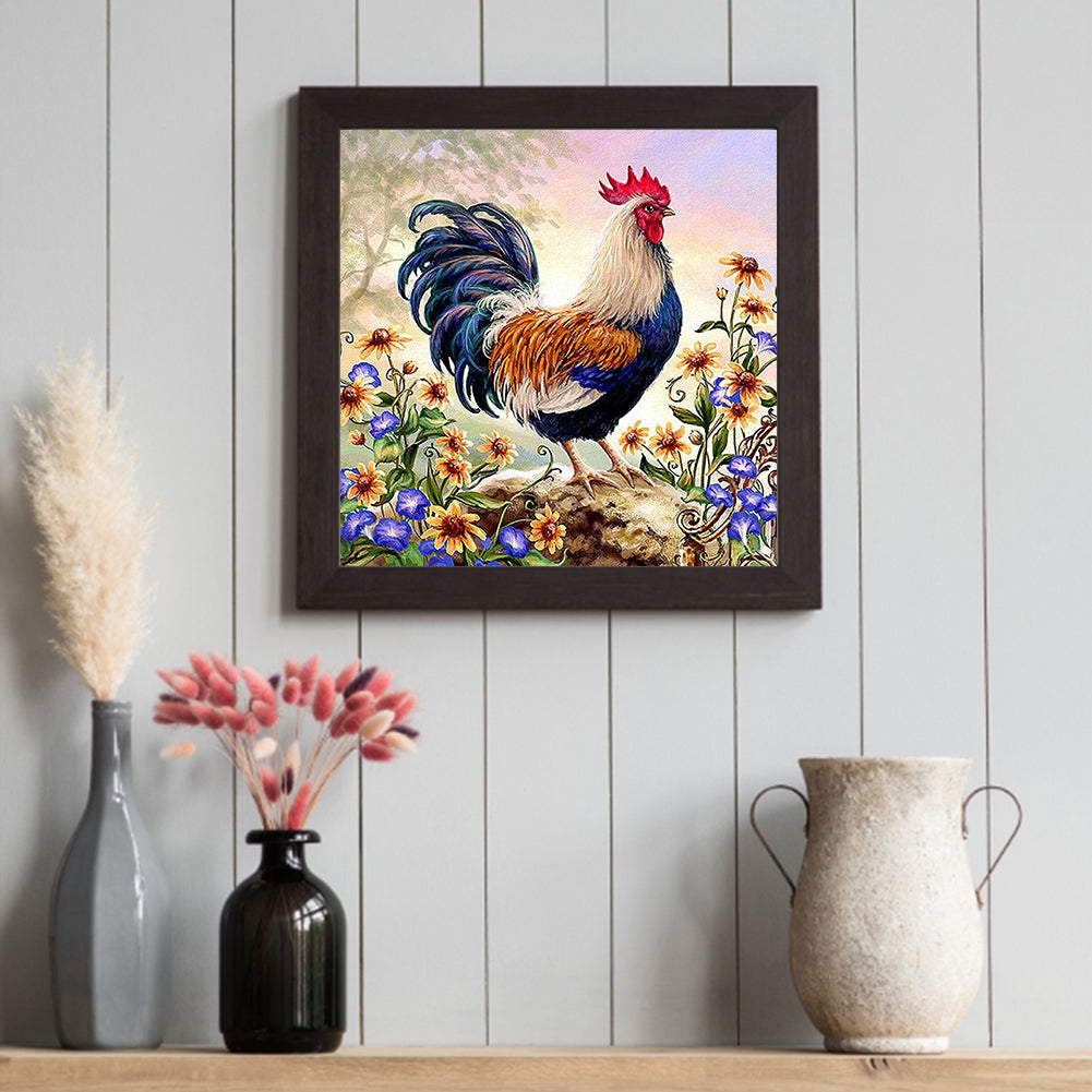 Chicken - Full Square Drill Diamond Painting 30*30CM