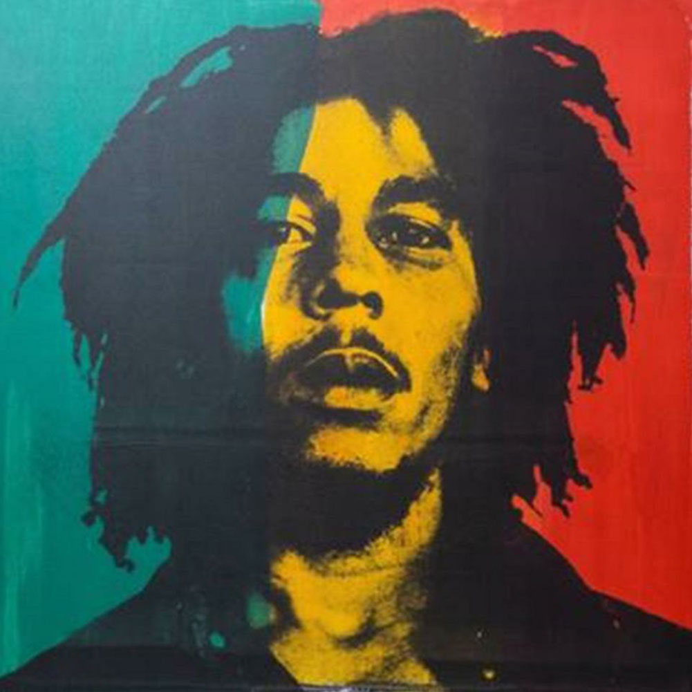 Bob Marley - Full Round Drill Diamond Painting 40*40CM