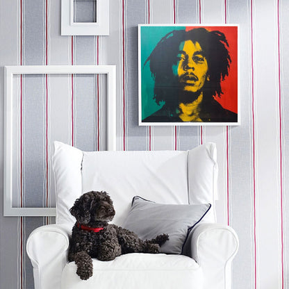 Bob Marley - Full Round Drill Diamond Painting 40*40CM