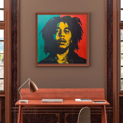 Bob Marley - Full Round Drill Diamond Painting 40*40CM