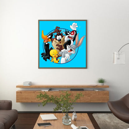 Looney Tunes Cartoon Collection - Full Round Drill Diamond Painting 40*40CM