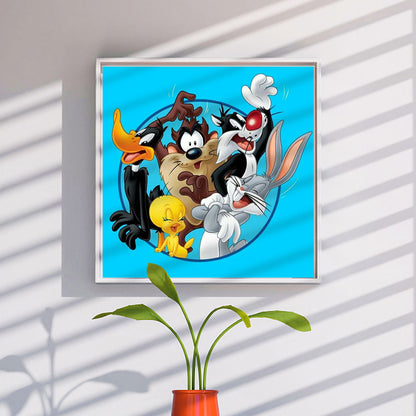 Looney Tunes Cartoon Collection - Full Round Drill Diamond Painting 40*40CM