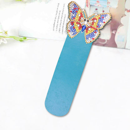 DIY Diamond Painting Leather Bookmark Mosaic Special-shaped Drill Craft Art