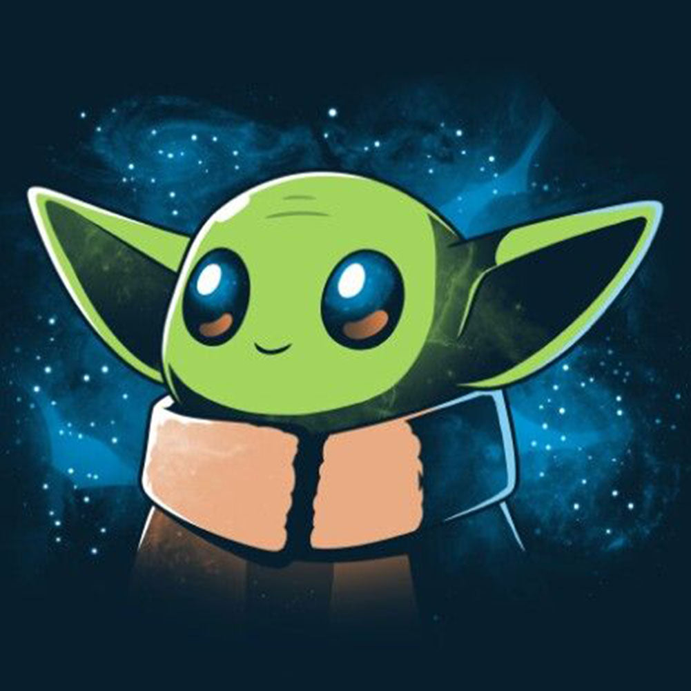 Yoda Cartoon - Full Round Drill Diamond Painting 30*30CM