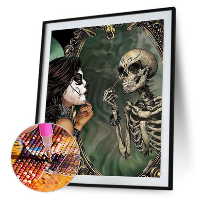 Skeleton - Full Round Drill Diamond Painting 50*60CM