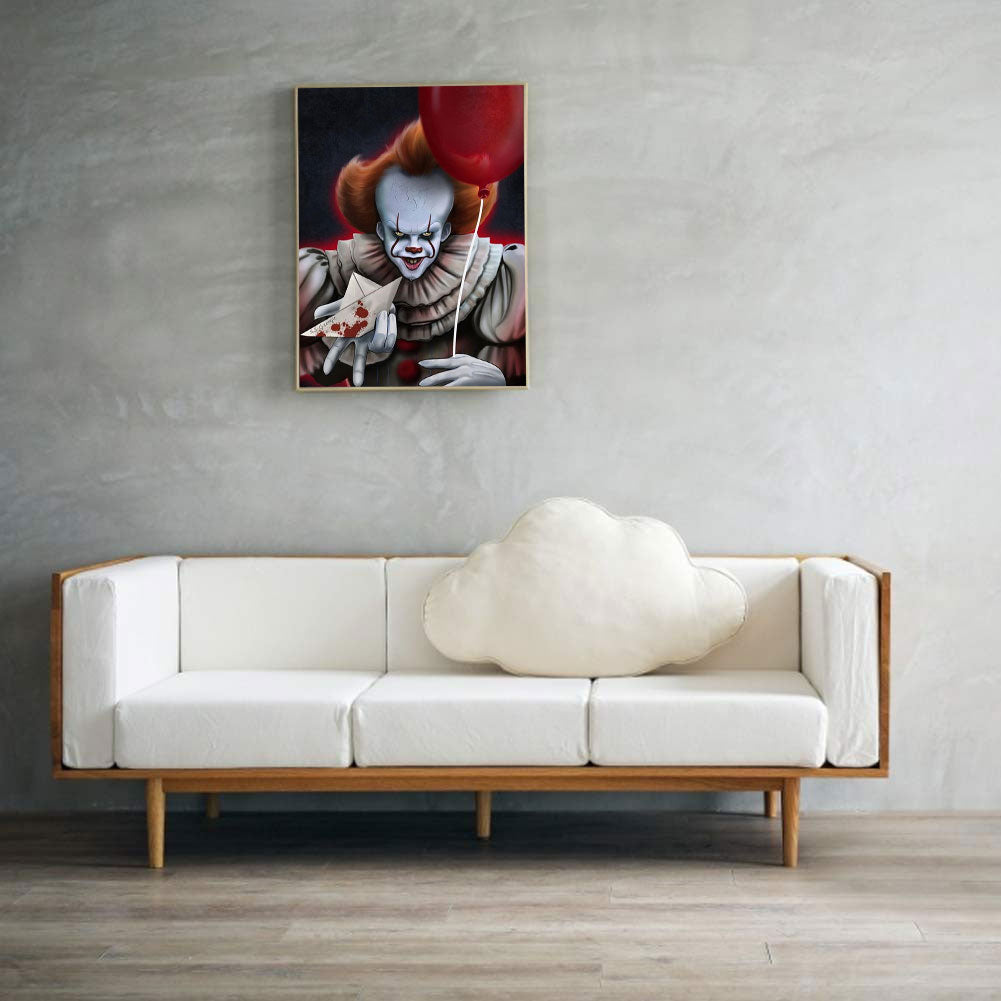 Clown - Full Round Drill Diamond Painting 40*50CM