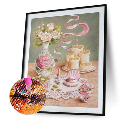 Dessert Afternoon Tea - Full Round Drill Diamond Painting 30*40CM