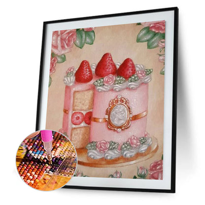 Dessert Afternoon Tea - Full Round Drill Diamond Painting 30*40CM