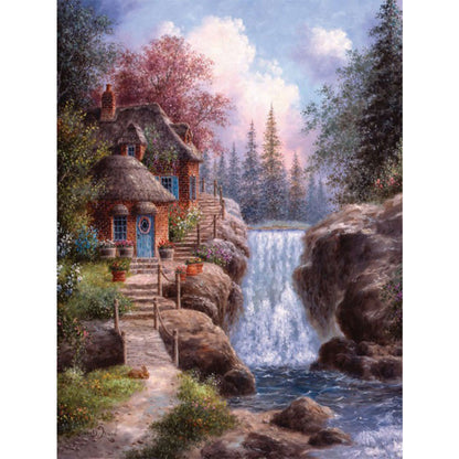 Fall - Full Round Drill Diamond Painting 30*40CM