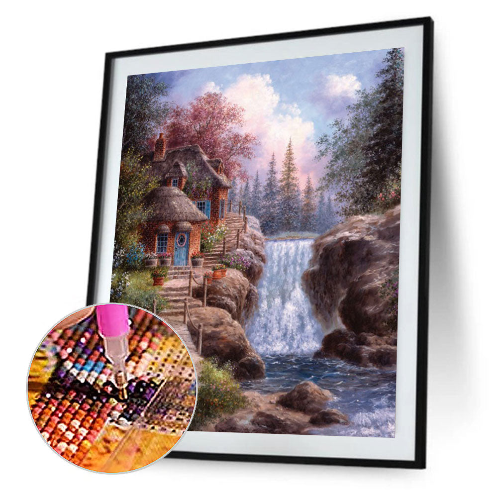 Fall - Full Round Drill Diamond Painting 30*40CM