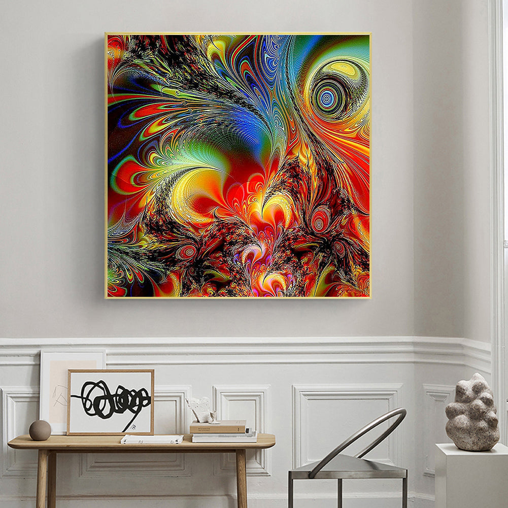 Mandala - Full Round Drill Diamond Painting 50*50CM