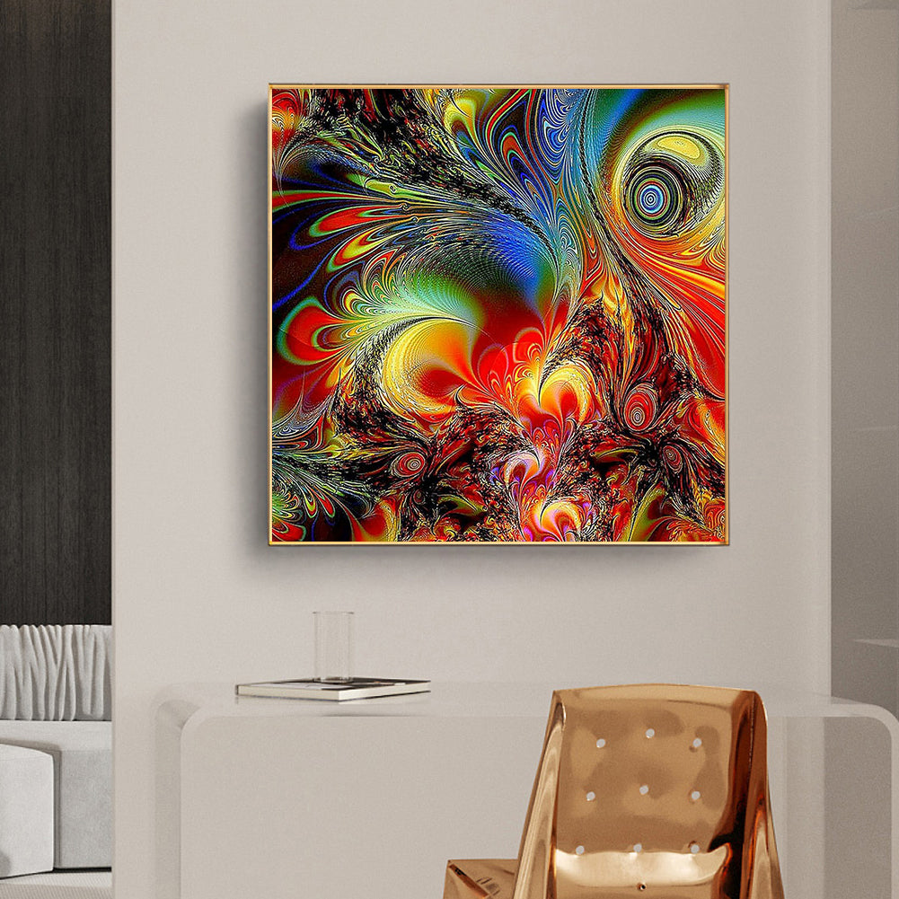 Mandala - Full Round Drill Diamond Painting 50*50CM