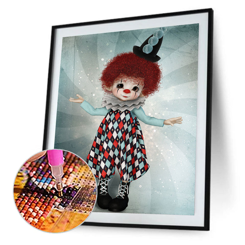 Cartoon Doll - Full Round Drill Diamond Painting 30*40CM