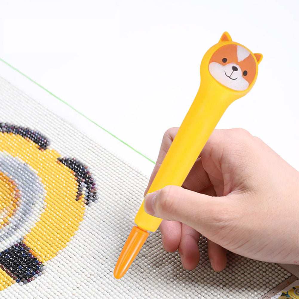 Cartoon Stress Relief Point Drill Pen 5D DIY Diamond Painting Picker Tools