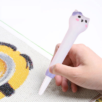 Cartoon Stress Relief Point Drill Pen 5D DIY Diamond Painting Picker Tools