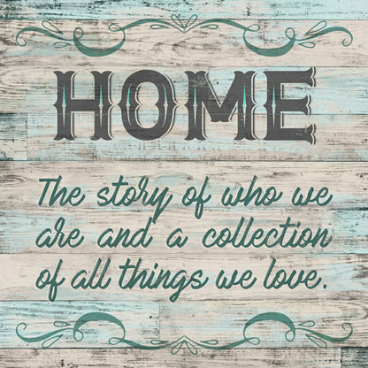 English Calligraphy And Painting - Full Round Drill Diamond Painting 40*40CM