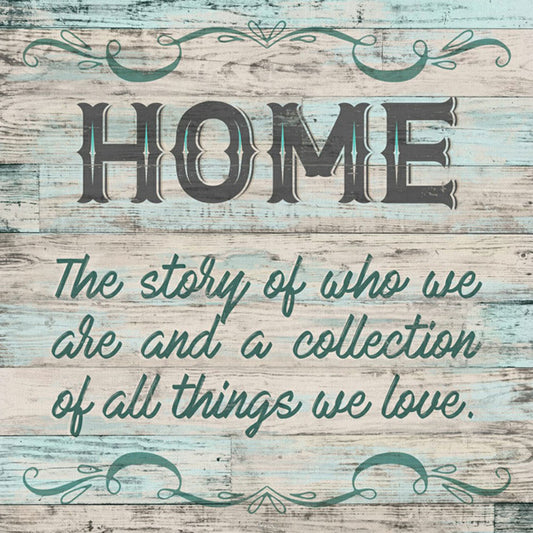 English Calligraphy And Painting - Full Round Drill Diamond Painting 40*40CM