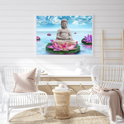 Buddha - Full Round Drill Diamond Painting 40*30CM