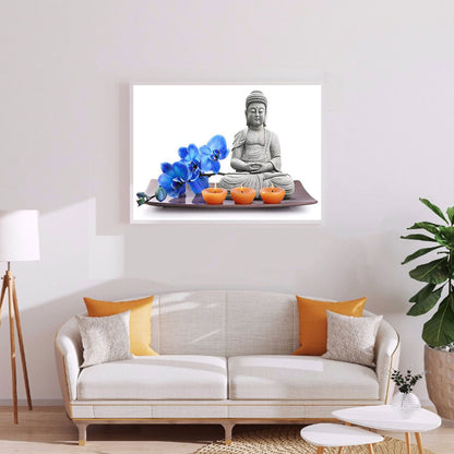 Buddha - Full Round Drill Diamond Painting 40*30CM