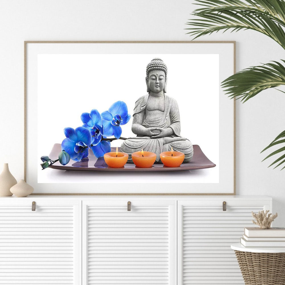Buddha - Full Round Drill Diamond Painting 40*30CM