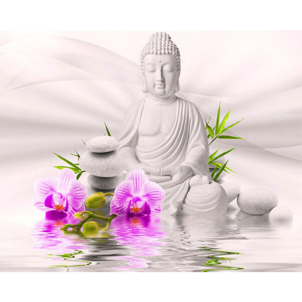 Buddha - Full Round Drill Diamond Painting 40*30CM