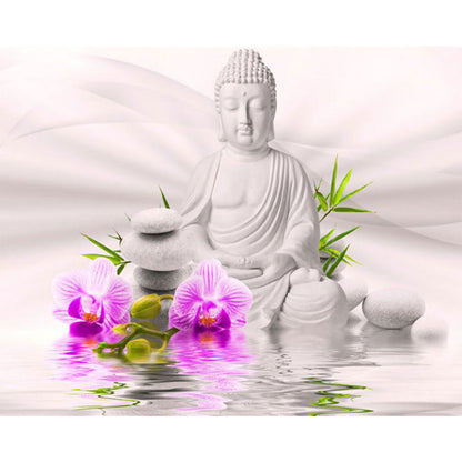 Buddha - Full Round Drill Diamond Painting 40*30CM