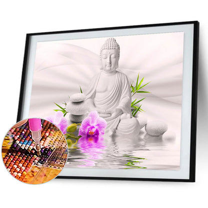 Buddha - Full Round Drill Diamond Painting 40*30CM