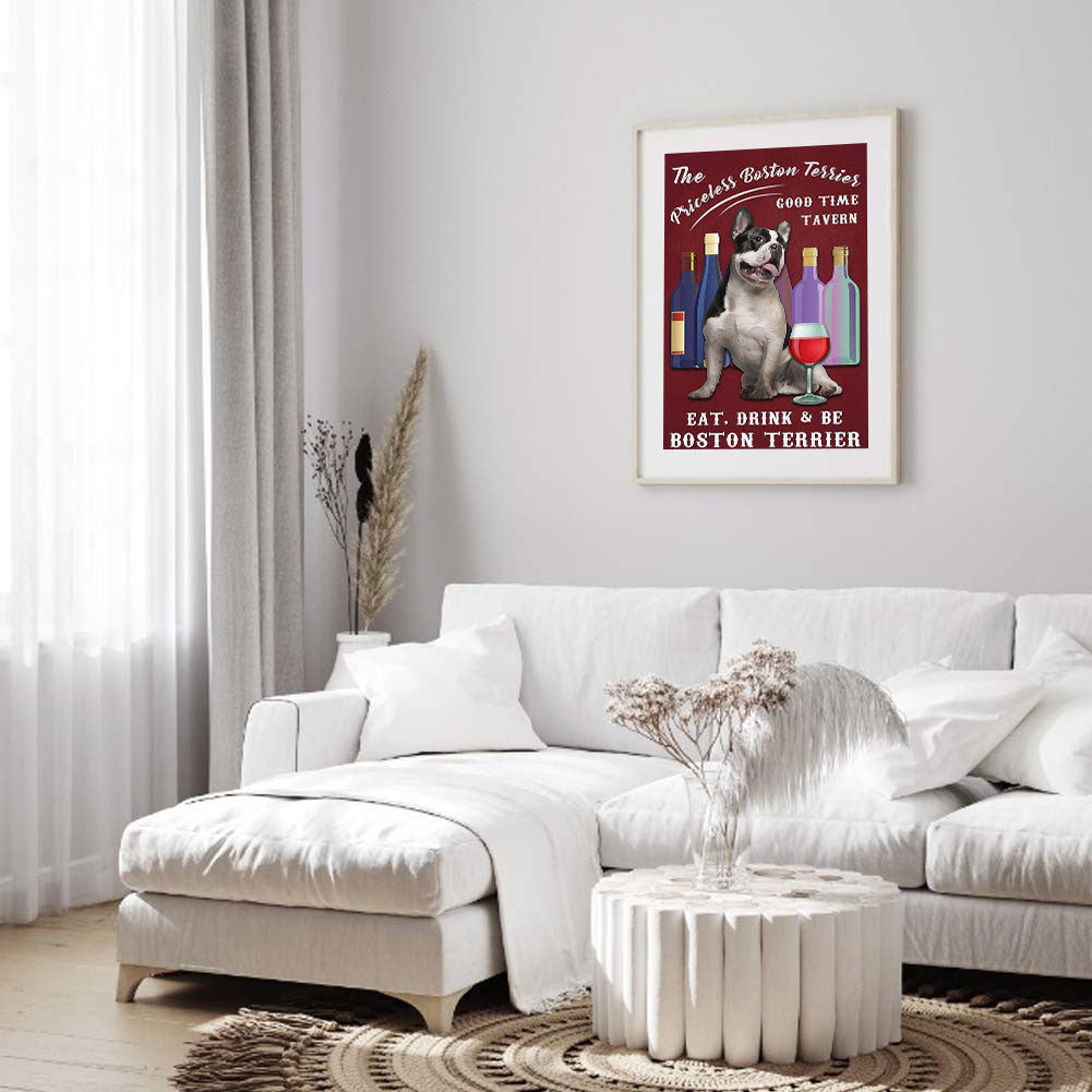 Dog - Full Round Drill Diamond Painting 30*40CM