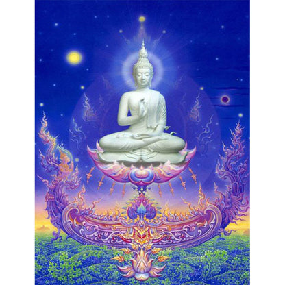 Buddha - Full Round Drill Diamond Painting 30*40CM