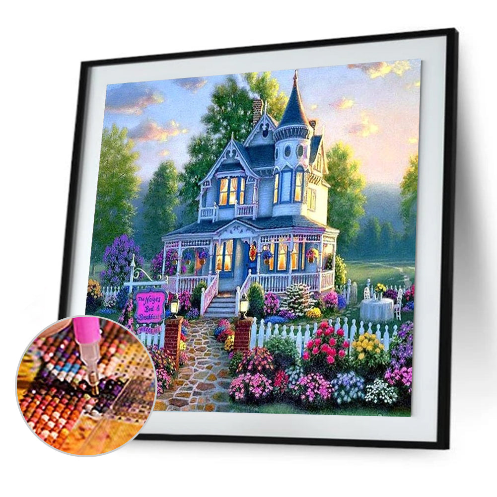 Castle - Full Square Drill Diamond Painting 50*50CM